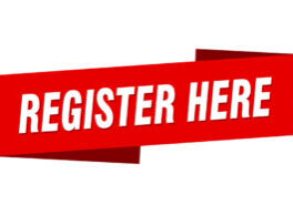 register here banner template. register here ribbon label sign